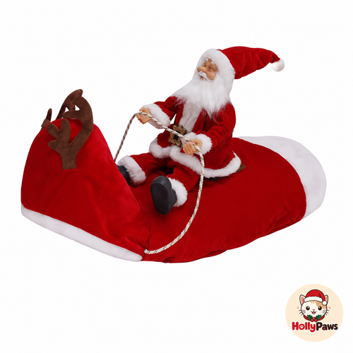 HollyPaws™ Santa Cat Costume