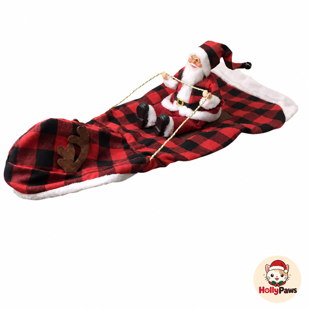 HollyPaws™ Santa Cat Costume