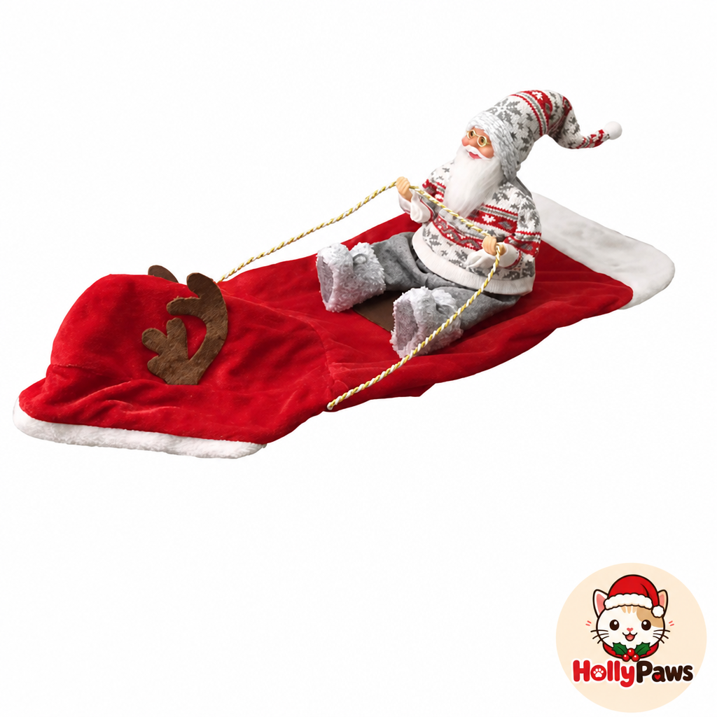 HollyPaws™ Santa Cat Costume
